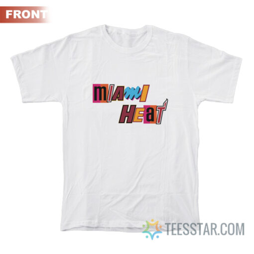 Miami Heat New Era 2022/23 City Edition T-Shirt