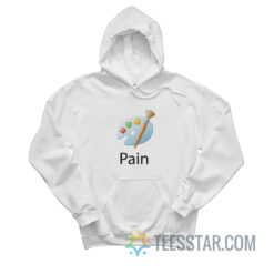 Pain Microsoft Paint Parody Hoodie