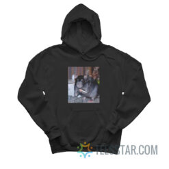 Rat Smoking Cigarette Hoodie