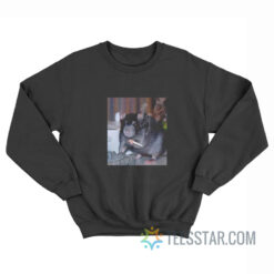 Rat Smoking Cigarette Sweatshirt