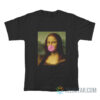 Mona Lisa With Bubble Gum T-Shirt