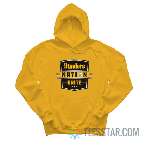 Steelers Nation Unite Logo Hoodie