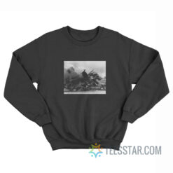 USS Arizona During The Pearl Harbor Attack Sweatshirt