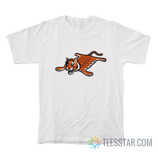 Flat Cincinnati Bengals Mascot T-Shirt