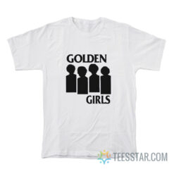 Golden Girls Black Flag Parody T-Shirt