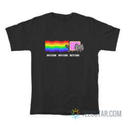 Nyan Nyan Nyan Cat T-Shirt