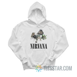 Frogs Nirvana Parody Hoodie