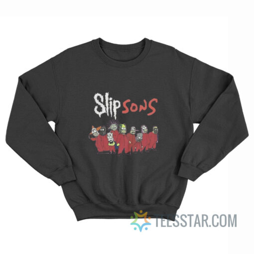 Slipsons Slipknot The Simpsons Sweatshirt