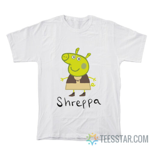 Shreppa Peppa Pig Shrek T-Shirt