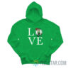 Boston Celtics Logo In Love Hoodie