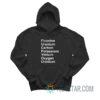 Fluorine Uranium Carbon Potassium Yttrium Oxygen Uranium Hoodie