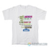 I'm 100% American 75% Irish 60% Water Lowe's Home T-Shirt