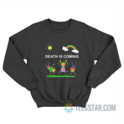 Kids Rainbow Death Is Coming Sweatshirt