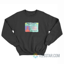 Nickelodeon Patrick Star Bikini Bottom Driver's License Sweatshirt