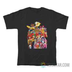 WcDonald's Anime Character T-Shirt