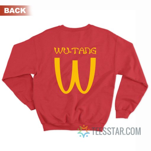 Wu-Tang Clan McDonalds Parody Sweatshirt