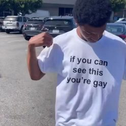 If You Can See This You’re Gay T-Shirt