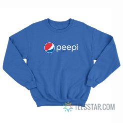 Pepsi Peepi Logo Parody Sweatshirt