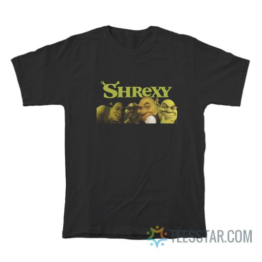 Shrek Shrexy Funny Meme T-Shirt