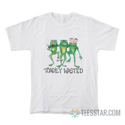 Toadily Wasted Frog T-Shirt