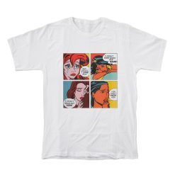 Ariel Belle Jasmine Pocahontas Pop Art Comic T-Shirt