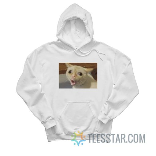 Coughing Cat Meme Hoodie