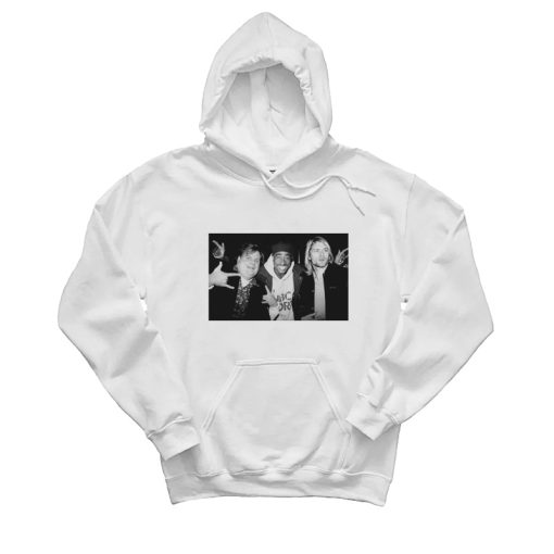 Chris Farley Kurt Cobain Tupac Hanging Out Hoodie