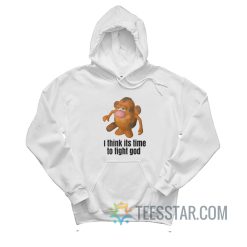 Garfield I Think It’s Time To Fight God Hoodie