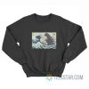 Godzilla X The Great Wave Off Kanagawa Sweatshirt