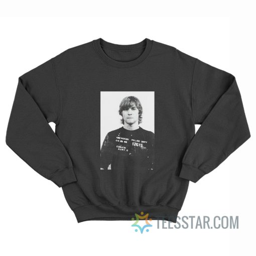 Kurt Cobain's Mugshot Sweatshirt