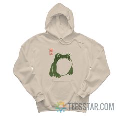 Matsumoto Hoji Grumpy Frog Hoodie