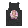 Vintage Pink Singer Summer Carnival Tank Top