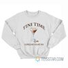 Tini Time Espresso Martini Cocktail Sweatshirt