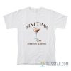 Tini Time Espresso Martini Cocktail T-Shirt