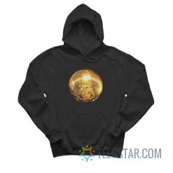 Gold Disco Ball 90s Hoodie