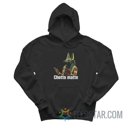 Egyptian Anubis Chotto Matte Hoodie