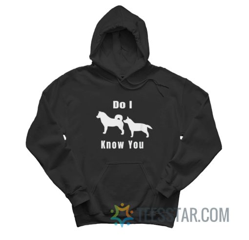 Dog Do I Know You Hoodie