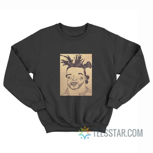 The Weeknd Drawing Meme Sweatshirt