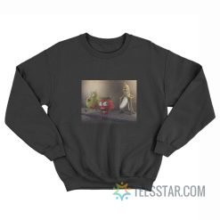 Banana Scaring Strawberry Pear Sweatshirt