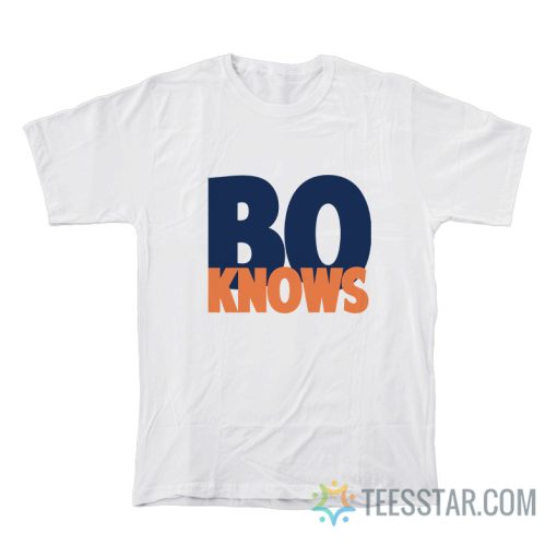 Bo Nix College Football Fan Bo Knows Parody T-Shirt