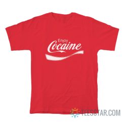 Enjoy Cocaine Parody T-Shirt