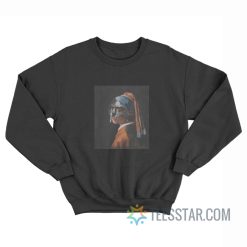 MF Doom Girl With A Pearl Earring Sweatshirt