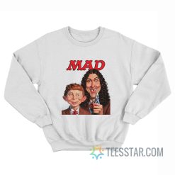 Mad Magazine Weird Al Sweatshirt