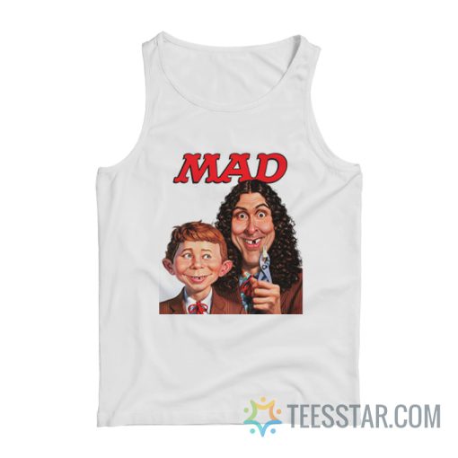 Mad Magazine Weird Al Tank Top