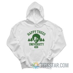 Bob Ross Happy Trees University Hoodie