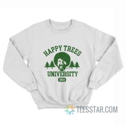 Bob Ross Happy Trees University Sweatshirt