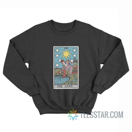 David Bowie The Star Tarot Card Sweatshirt