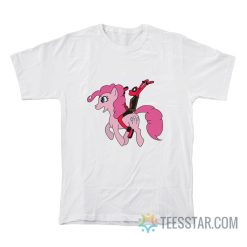 Deadpool Riding A My Little Pony T-Shirt