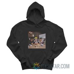 Naruto And Asap Rocky Eating Pancake Hoodie