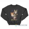 Cat Hairy Pawter Parody Harry Potter Sweatshirt